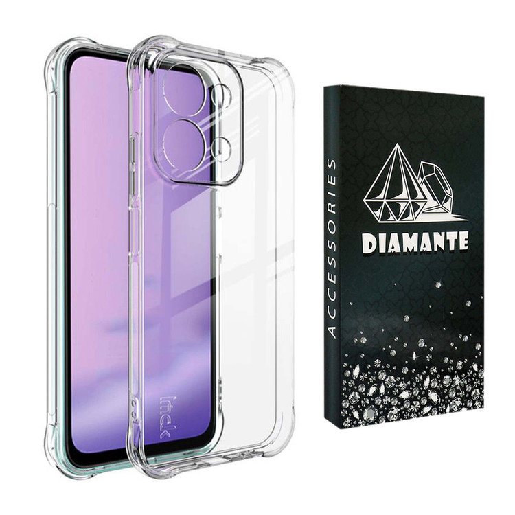 کاور دیامانته مدل Bianco Navy مناسب برای گوشی موبایل شیائومی Poco C85
