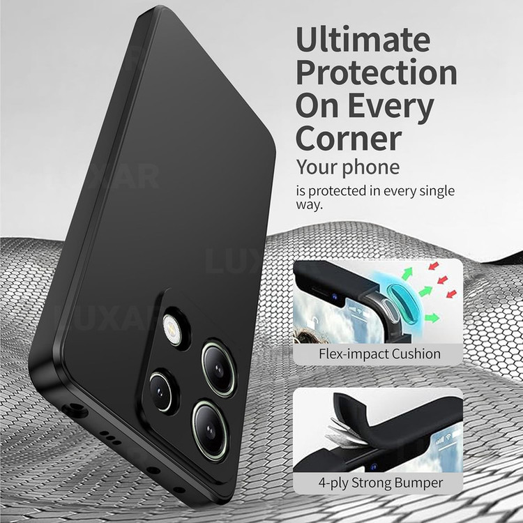 کاور لوکسار مدل note 13 -silicone10 مناسب برای گوشی موبایل شیائومی Redmi Note 13 4G