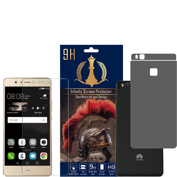 برچسب پوششی اینفینیتی مدل PRO MAX مناسب برای گوشی موبایل هوآوی P9 LITE به همراه محافظ صفحه نمایش