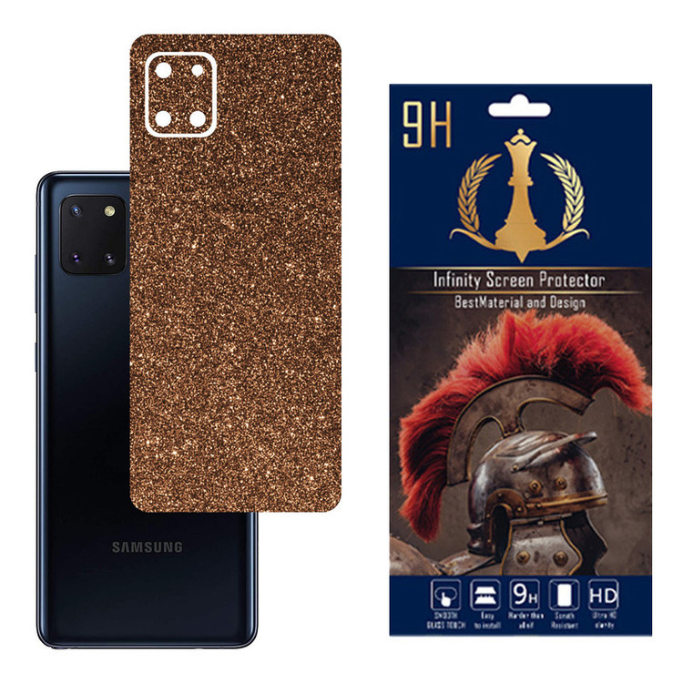 محافظ صفحه نمایش اینفینیتی مدل PRO مناسب برای گوشی موبایل سامسونگ GALAXY NOTE 10 LITE به همراه برچسب پوششی