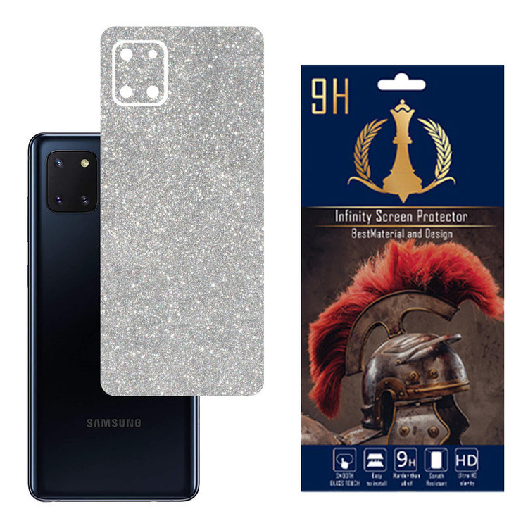 محافظ صفحه نمایش اینفینیتی مدل PRO مناسب برای گوشی موبایل سامسونگ GALAXY NOTE 10 LITE به همراه برچسب پوششی