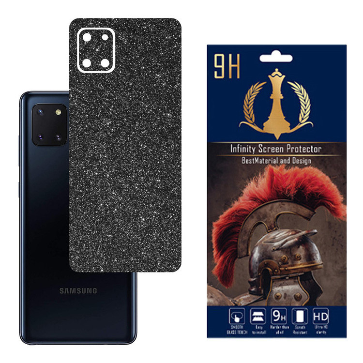 محافظ صفحه نمایش اینفینیتی مدل PRO مناسب برای گوشی موبایل سامسونگ GALAXY NOTE 10 LITE به همراه برچسب پوششی