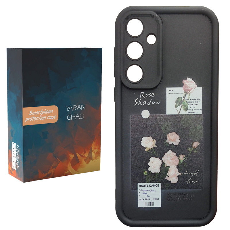 کاور یاران قاب مدل Rose مناسب برای گوشی موبایل سامسونگ Galaxy S23 FE