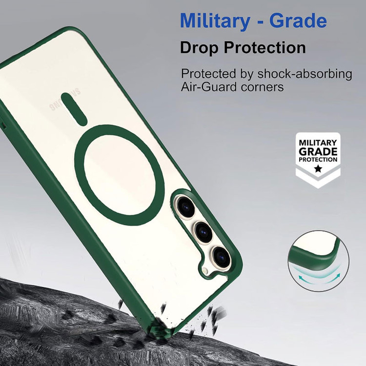 کاور مسیر مدل Silicone Magnetic Magsafe مناسب برای گوشی موبایل سامسونگ Galaxy S24 FE