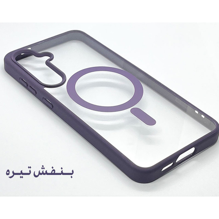 کاور مسیر مدل Silicone Magnetic Magsafe مناسب برای گوشی موبایل سامسونگ Galaxy S24 FE