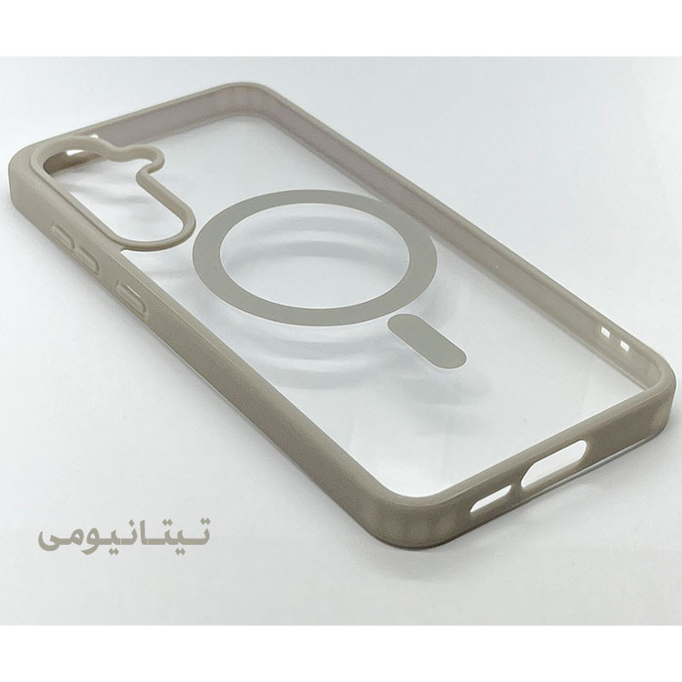 کاور مسیر مدل Silicone Magnetic Magsafe مناسب برای گوشی موبایل سامسونگ Galaxy S24 FE
