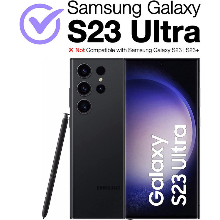 کاور آیرون من مدل Clear Armor مناسب برای گوشی موبایل سامسونگ Galaxy S23 ULTRA همراه با قلم لمسی