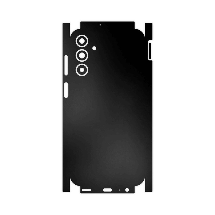 برچسب پوششی ماهوت مدل Matte-Black-FullSkin مناسب برای گوشی موبایل سامسونگ Galaxy A15