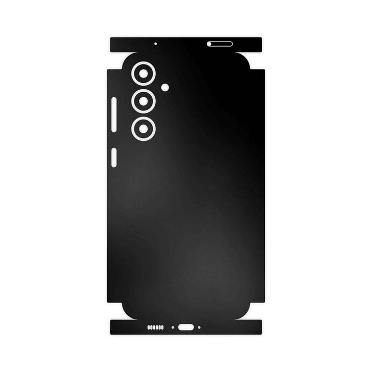 برچسب پوششی ماهوت مدل Matte-Black-FullSkin مناسب برای گوشی موبایل سامسونگ Galaxy S23 FE
