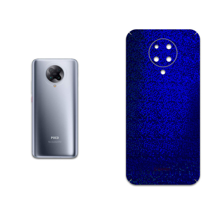 برچسب پوششی ماهوت مدل Blue-Holographic مناسب برای گوشی موبایل شیائومی Poco F2 Pro