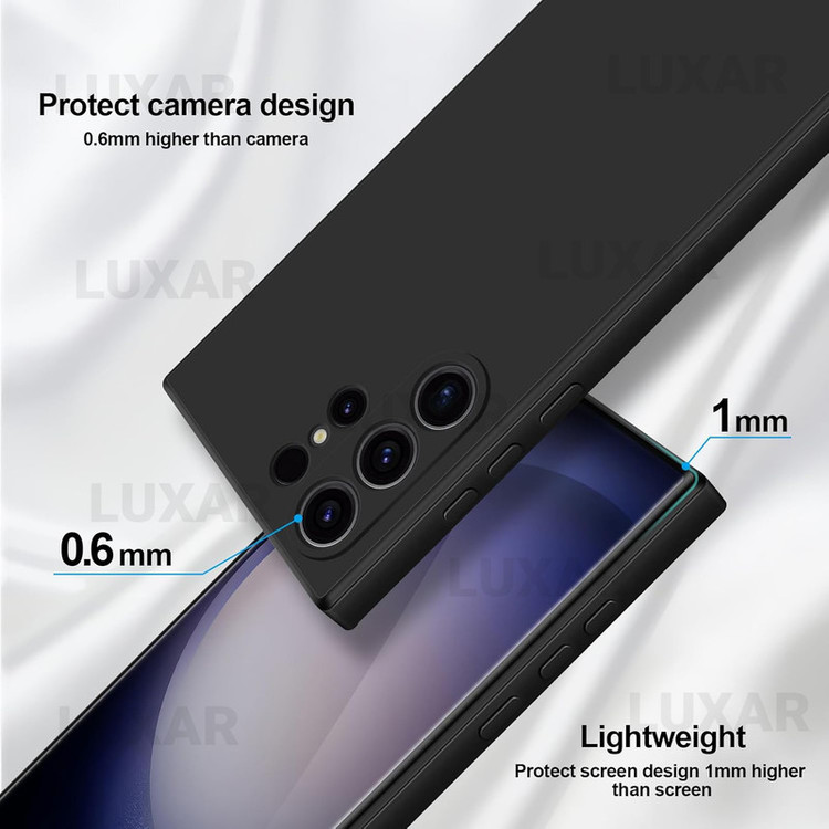 کاور لوکسار مدل S23 ULTRA -silicone10 مناسب برای گوشی موبایل سامسونگ Galaxy S23 Ultra