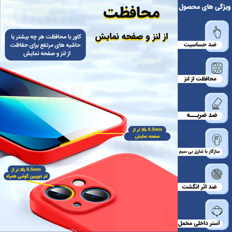 کاور لوکسار مدل S23 ULTRA -silicone10 مناسب برای گوشی موبایل سامسونگ Galaxy S23 Ultra