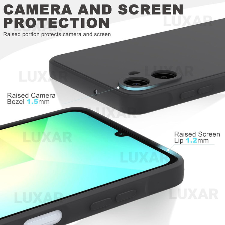 کاور لوکسار مدل a06 -silicone10 مناسب برای گوشی موبایل سامسونگ Galaxy A06