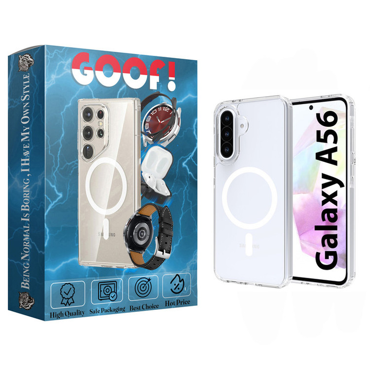 کاور گوف مدل Clear مناسب برای گوشی موبایل سامسونگ Galaxy A56