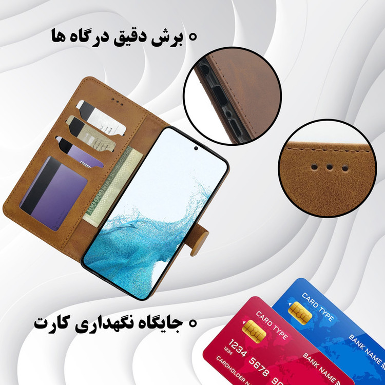 کیف کلاسوری دیامانته مدل Nezhad Rd مناسب برای گوشی موبایل سامسونگ Galaxy A07