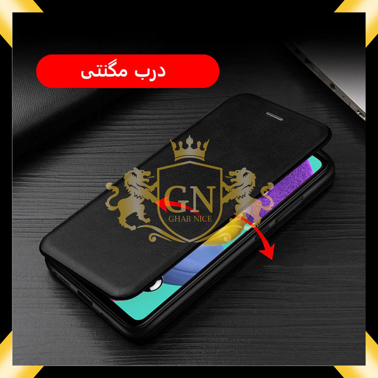 کیف کلاسوری قاب نایس مدل CBLACK مناسب برای گوشی موبایل سامسونگ Galaxy A6 Plus 2018