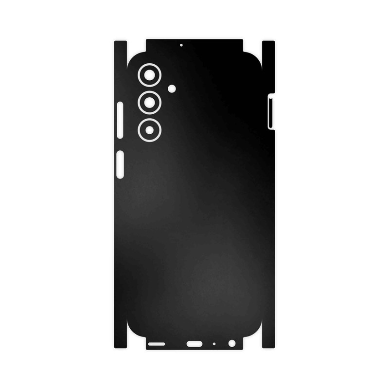 برچسب پوششی ماهوت مدل Matte-Black-FullSkin مناسب برای گوشی موبایل سامسونگ Galaxy  A25 5G