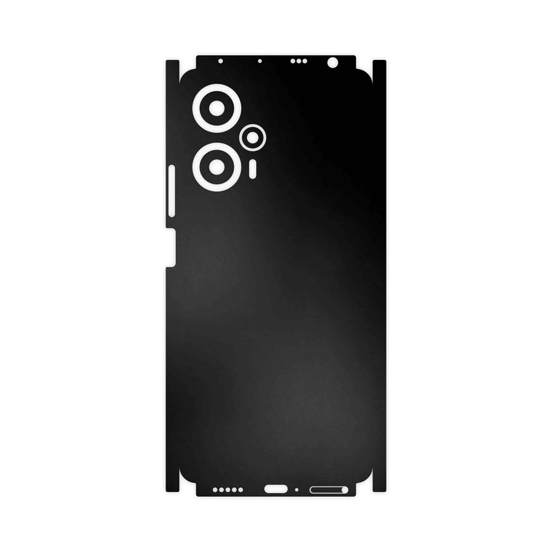 برچسب پوششی ماهوت مدل Matte-Black-FullSkin مناسب برای گوشی موبایل شیائومی Poco F5