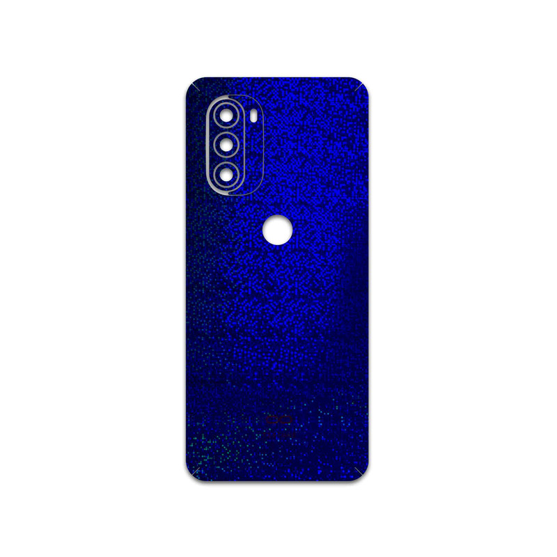 برچسب پوششی ماهوت مدل Blue-Holographic مناسب برای گوشی موبایل موتورولا Moto G51 5G