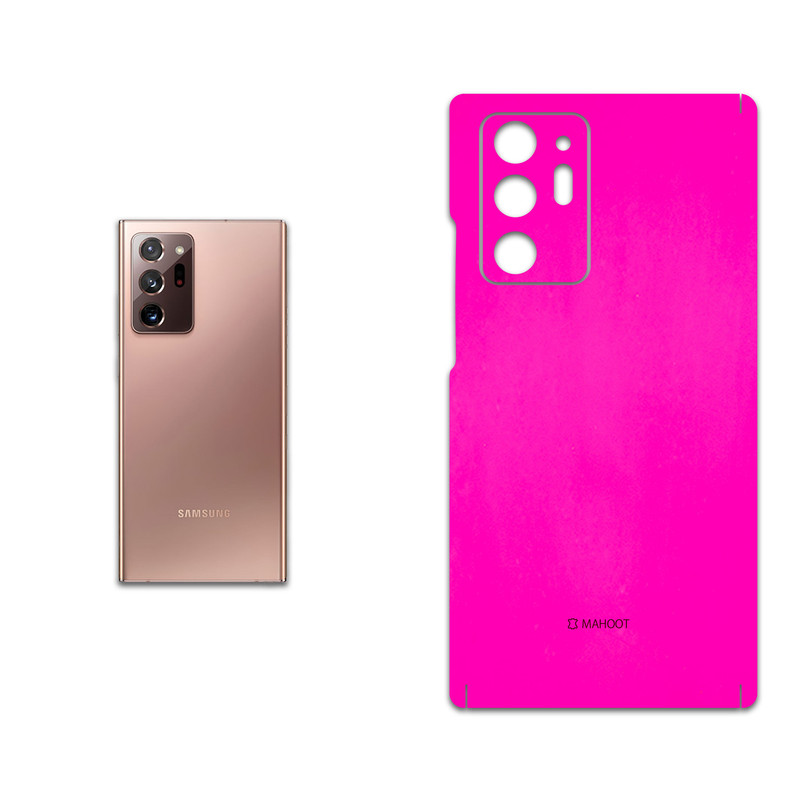 برچسب پوششی ماهوت مدل Phosphorus-Pink مناسب برای گوشی موبایل سامسونگ Galaxy Note20 Ultra