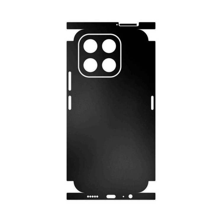 برچسب پوششی ماهوت مدل Matte-Black-FullSkin مناسب برای گوشی موبایل آنر X6c