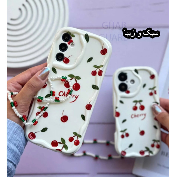 کاور قاب گارد مدل ALBG مناسب برای گوشی موبایل اپل iPhone 14 Pro Max به همراه بند آویز