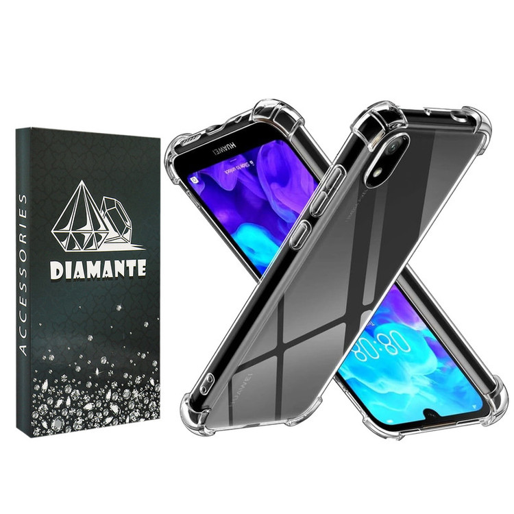 کاور دیامانته مدل Bianco Navy مناسب برای گوشی موبایل آنر 8S