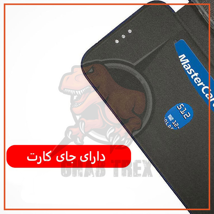 کیف کلاسوری قاب تی رکس مدل CBLACK مناسب برای گوشی موبایل شیائومی Redmi A1 Plus