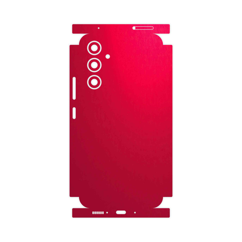 برچسب پوششی ماهوت مدل Matte-Warm-Red-FullSkin مناسب برای گوشی موبایل سامسونگ Galaxy A54