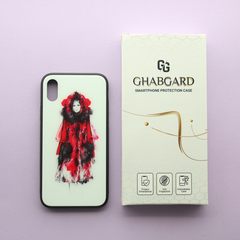کاور قاب گارد مدل دخترانه مناسب برای گوشی موبایل اپل iPhone X / Xs