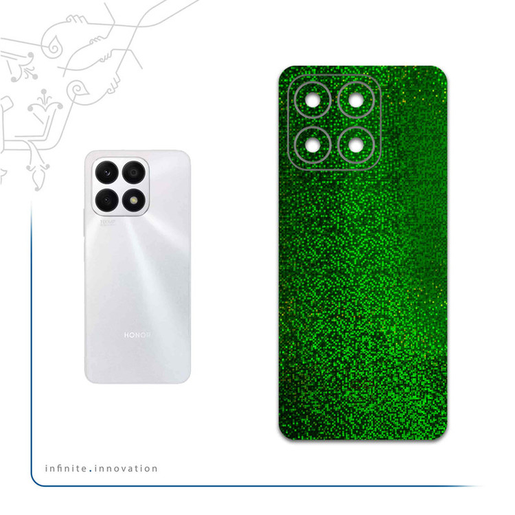 برچسب پوششی ماهوت مدل Green-Holographic مناسب برای گوشی موبایل آنر X8a