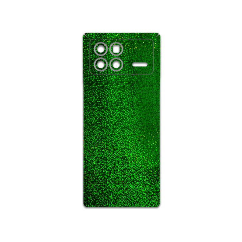 برچسب پوششی ماهوت مدل Green-Holographic مناسب برای گوشی موبایل شیائومی Mix Fold 3