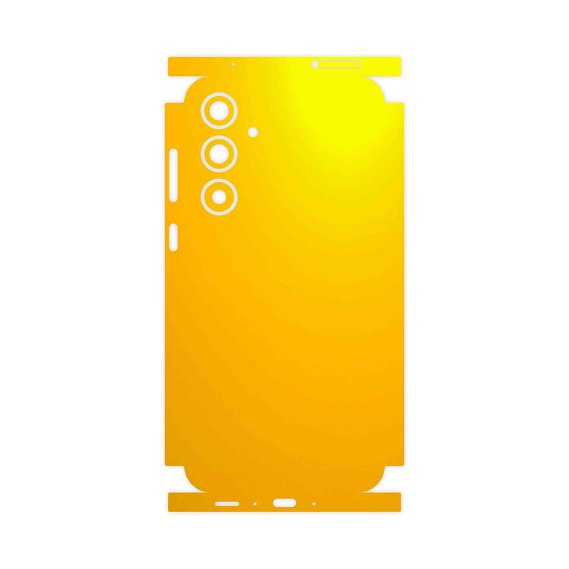 برچسب پوششی ماهوت مدل Matte-Deep-Mustard-FullSkin مناسب برای گوشی موبایل سامسونگ Galaxy A35