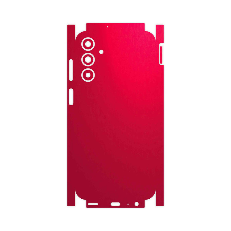 برچسب پوششی ماهوت مدل Matte-Warm-Red-FullSkin مناسب برای گوشی موبایل سامسونگ Galaxy A15