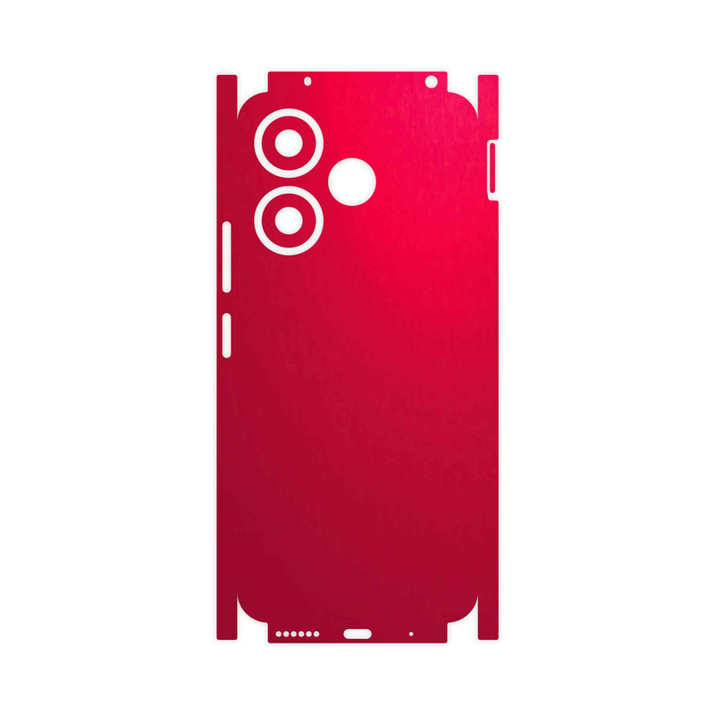 برچسب پوششی ماهوت مدل Matte-Warm-Red-FullSkin مناسب برای گوشی موبایل شیائومی Redmi 13
