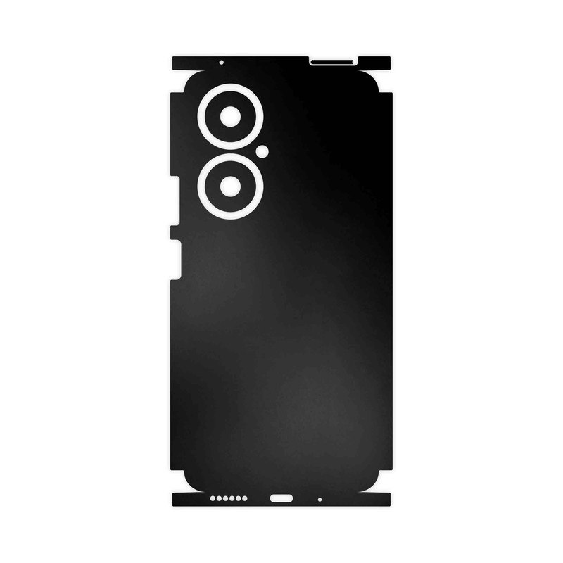 برچسب پوششی ماهوت مدل Matte-Black-FullSkin مناسب برای گوشی موبایل هوآوی Nova 11i