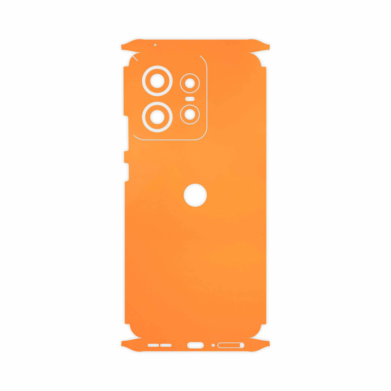 برچسب پوششی ماهوت مدل Matte-Orange-FullSkin مناسب برای گوشی موبایل موتورولا Edge 50 Pro
