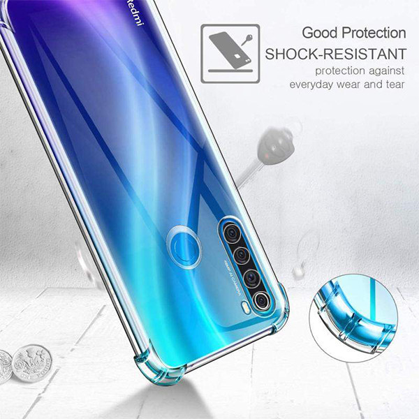 کاور قاب تک طرح ژله ای کپسول دار مدل JLLZ-KPS مناسب برای گوشی موبایل شیائومی Redmi Note 8