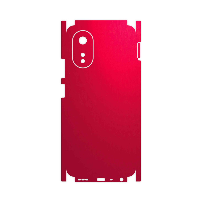 برچسب پوششی ماهوت مدل Matte-Warm-Red-FullSkin مناسب برای گوشی موبایل اپو A38