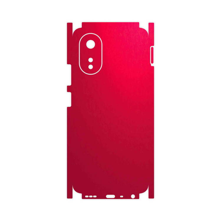 برچسب پوششی ماهوت مدل Matte-Warm-Red-FullSkin مناسب برای گوشی موبایل اپو A38