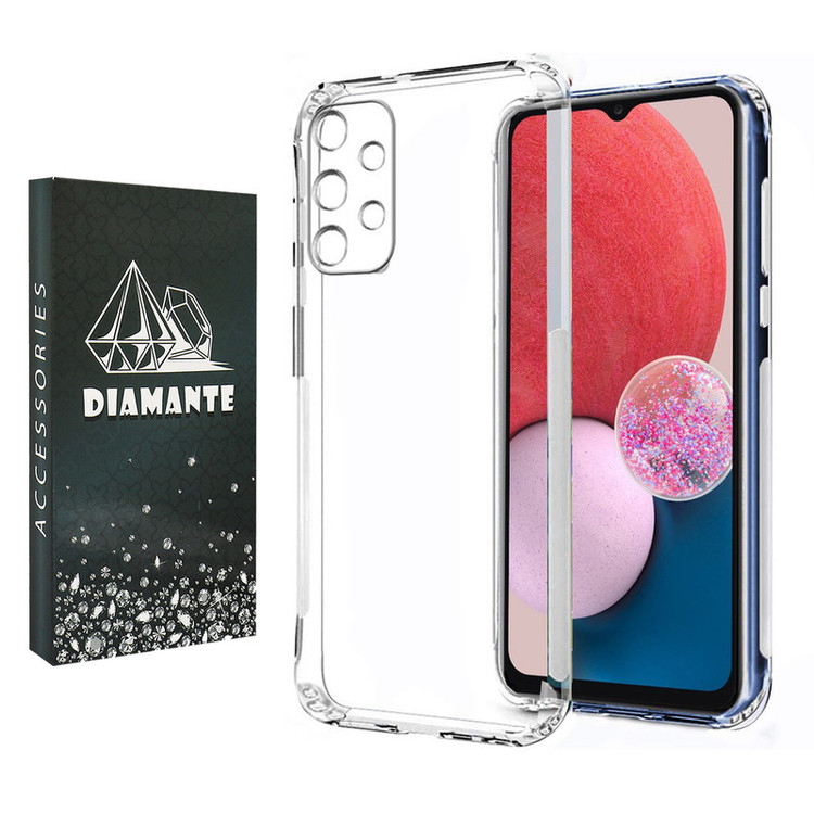 کاور دیامانته مدل Bianco Navy مناسب برای گوشی موبایل سامسونگ Galaxy A32 5G