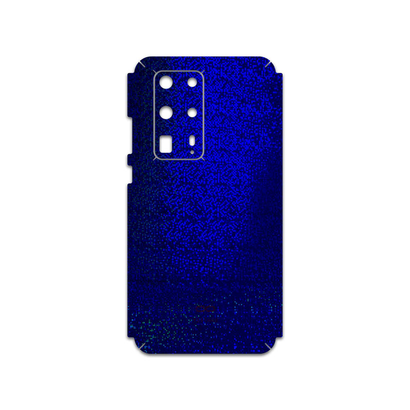 برچسب پوششی ماهوت مدل Blue-Holographic مناسب برای گوشی موبایل هوآوی P40 Pro Plus