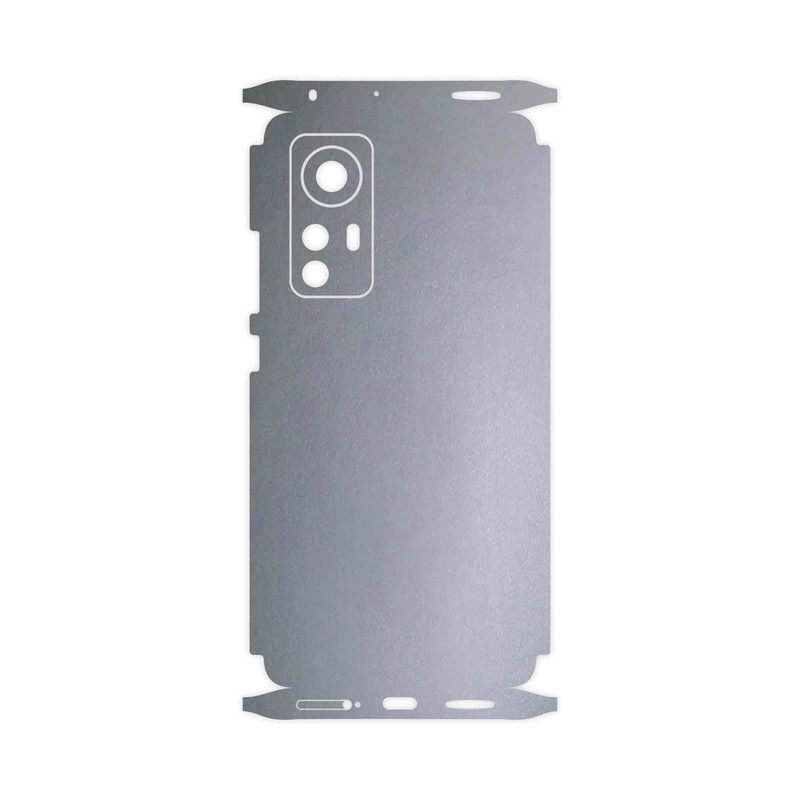 برچسب پوششی ماهوت مدل Matte-Silver-FullSkin مناسب برای گوشی موبایل شیائومی 12