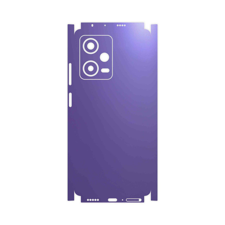 برچسب پوششی ماهوت مدل Matte-BlueBerry-FullSkin مناسب برای گوشی موبایل شیائومی Redmi Note 12 Pro 5G