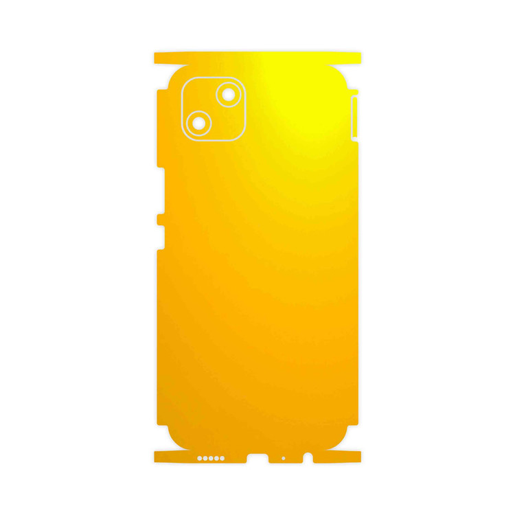 برچسب پوششی ماهوت مدل Matte-Deep-Mustard-FullSkin مناسب برای گوشی موبایل ویکو T10