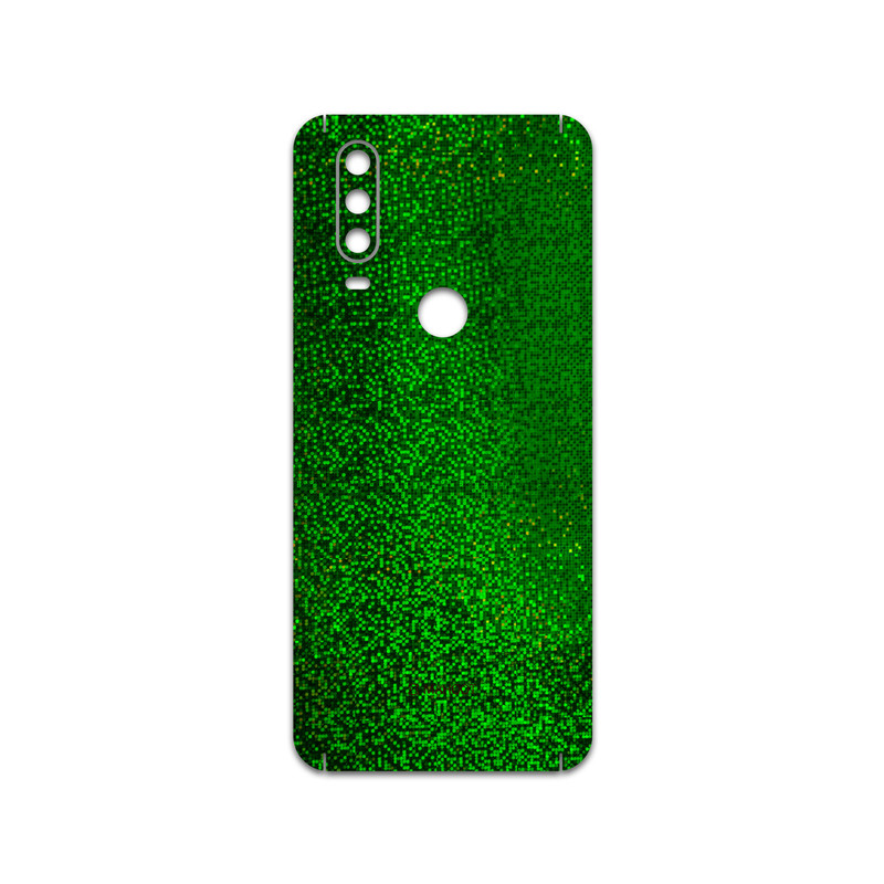 برچسب پوششی ماهوت مدل Green-Holographic مناسب برای گوشی موبایل موتورولا One Action