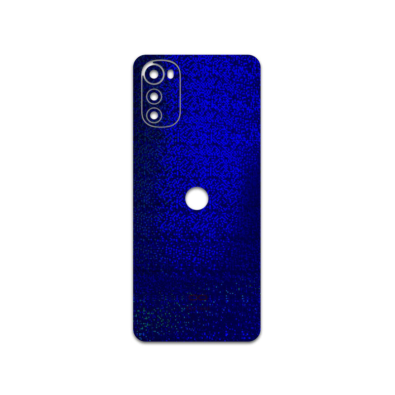 برچسب پوششی ماهوت مدل Blue-Holographic مناسب برای گوشی موبایل موتورولا Moto E32s