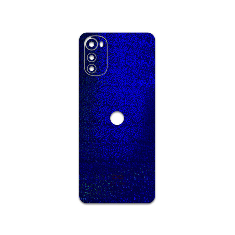 برچسب پوششی ماهوت مدل Blue-Holographic مناسب برای گوشی موبایل موتورولا Moto E32s
