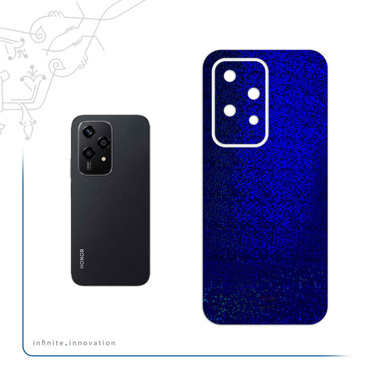 برچسب پوششی ماهوت مدل Blue-Holographic مناسب برای گوشی موبایل آنر 200 Lite