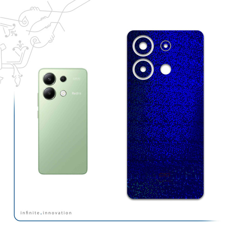 برچسب پوششی ماهوت مدل Blue-Holographic مناسب برای گوشی موبایل شیائومی Redmi Note 13 4G